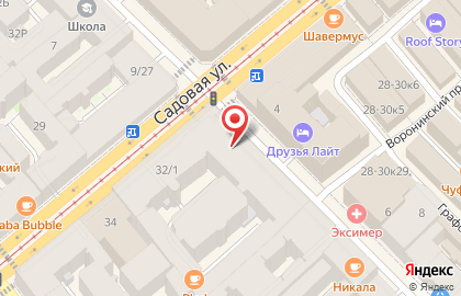 Торговая компания ДомДобро на Садовой улице на карте