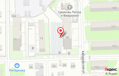 Практическая магия, Дзержинский район на Хабаровской улице на карте