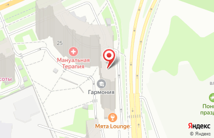 Кальян-бар Мята Lounge на Красногорском бульваре на карте