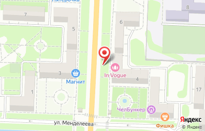 Обувной магазин Юничел на проспекте Макеева на карте