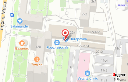 Салон оптики в Москве на карте