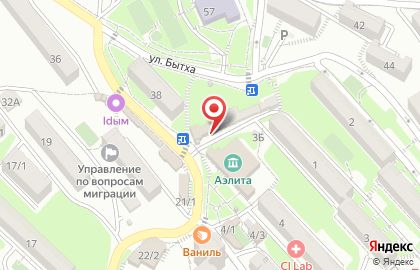 Магазин Любимый на Ворошиловской улице на карте