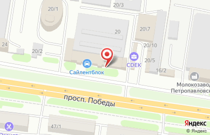 Кафе Изюм в Петропавловске-Камчатском на карте