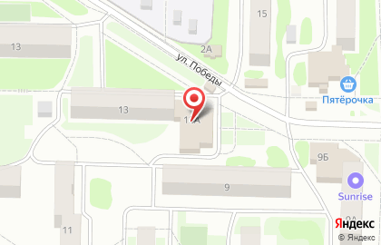 Супермаркет Дикси в Петрозаводске на карте