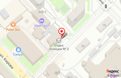 Отдел полиции №2 Якутское, межмуниципальное управление МВД России на карте
