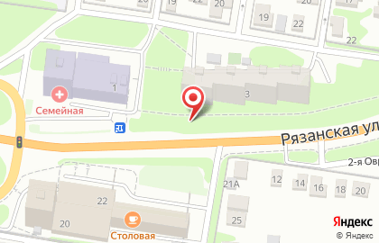 Транспортная компания на Рязанской улице на карте