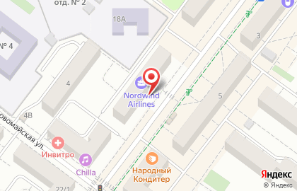 Пансионат Почта России на Московской улице на карте