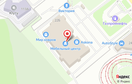 Салон-магазин Декор-Стиль в Курчатовском районе на карте