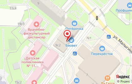 Киберспортивная арена Colizeum в Лосиноостровском районе на карте