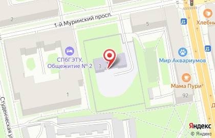 Детский сад №21, Выборгский район на карте