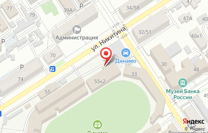 Частное учреждение профессионального образования по подготовке, переподготовке и повышению квалификации охранников Д-Центр на карте