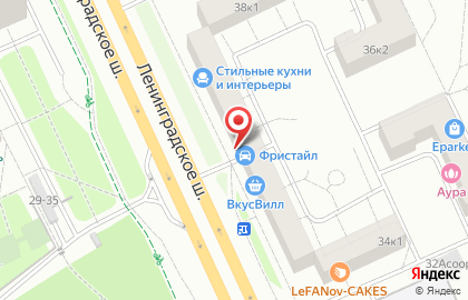 Matras-market на Водном стадионе на карте