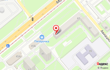 Авалон на Московской улице на карте