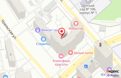 НИКС в Кировском районе на карте