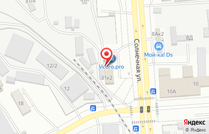 ООО «Инстарт» на Солнечной улице на карте