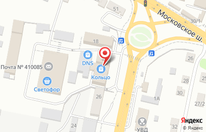 Магазин автотоваров Emex в Ленинском районе на карте