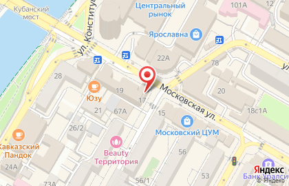 Салон штор в Сочи на карте