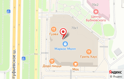 Ресторан быстрого питания Крошка Картошка на Алтуфьевском шоссе на карте