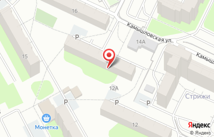 Супермаркет Наш двор на карте