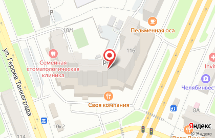 Служба дезинфекции Клоп Контрол в Тракторозаводском районе на карте