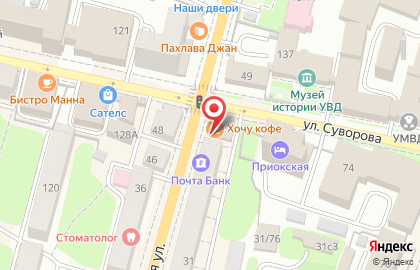 Магазин фейерверков и товаров для праздника Большой праздник на Московской улице на карте