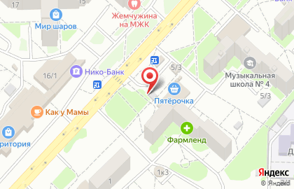 Магазин Фермерский Дворик в Дзержинском районе на карте