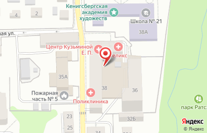 Skin clinic на карте