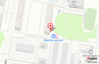 Ветеринарный центр Верные Друзья на улице Рядового Леонида Иванова на карте
