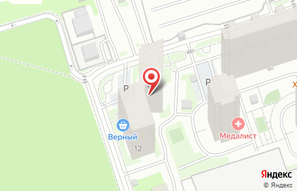 Щитниково, микрорайон, ГК Мортон на карте
