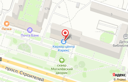 Торгово-сервисная компания Карекс в Октябрьском районе на карте