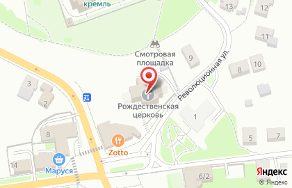 Церковь Рождества Христова в Москве на карте