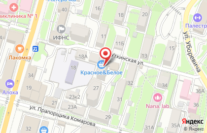 Магазин Всё для дома на Уткинской улице на карте