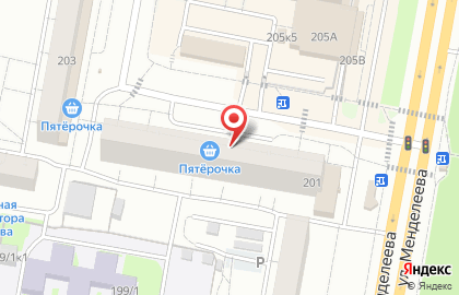 Магазин мяса МЯСтория в Октябрьском районе на карте