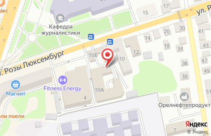 Полиграфическая фирма Орелбланкиздат на карте