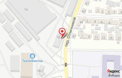 Торговая компания Стройоптторг в переулке Отличников на карте