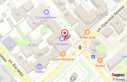 Росбанк в Иваново на карте