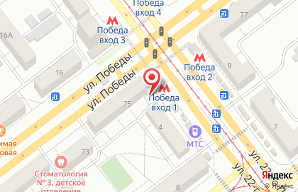 Торговая компания Сады Приволжья на улице 22 Партсъезда на карте