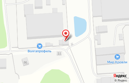 Производственная компания ВолгаПрофиль в ​Кудьминской промышленной зоне №1 на карте