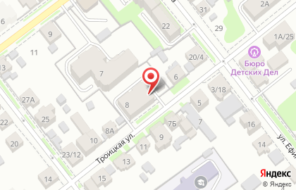 Рекламно-производственная компания Оранжевый Слоник на Троицкой улице на карте