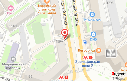Пекарня Печка в Заельцовском районе на карте