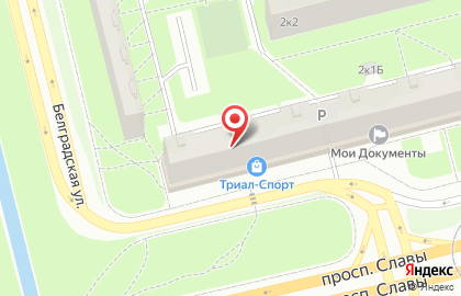 МАТТИНО на проспекте Славы на карте