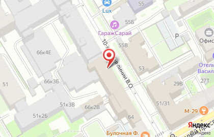 Нотариус Антонова Е.В. на карте