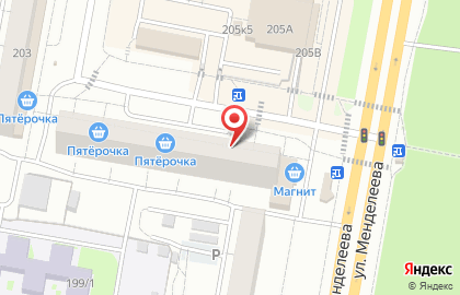 Электронный дискаунтер Ситилинк в Октябрьском районе на карте