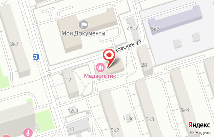 Универсам Авоська на Большой Черкизовской улице на карте