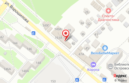 Авто магазин в Ростове-на-Дону на карте