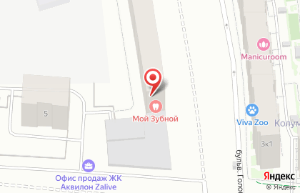 Стоматология «Мой Зубной»: Головнина, 4 на карте