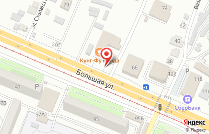 Автокафе Тесто в Железнодорожном районе на карте
