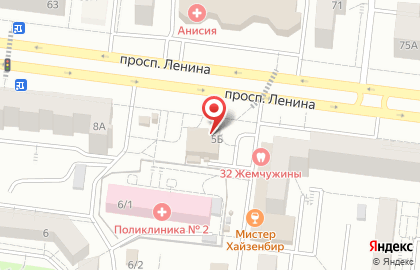 Магазин Монетка в Уфе на карте