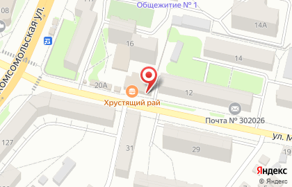 Магазин Красное & Белое в Орле на карте