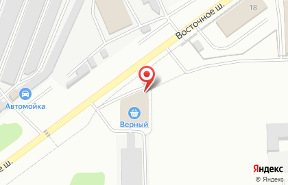 Универсам Верный в Москве на карте